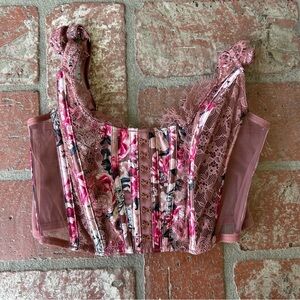 Victoria’s Secret Floral Lace Corset
